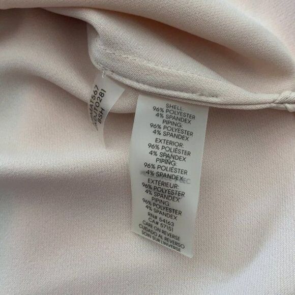 Calvin Klein Modern Essential Women Blush Hi-Low Blouse Size M NWT - Picture 11 of 12